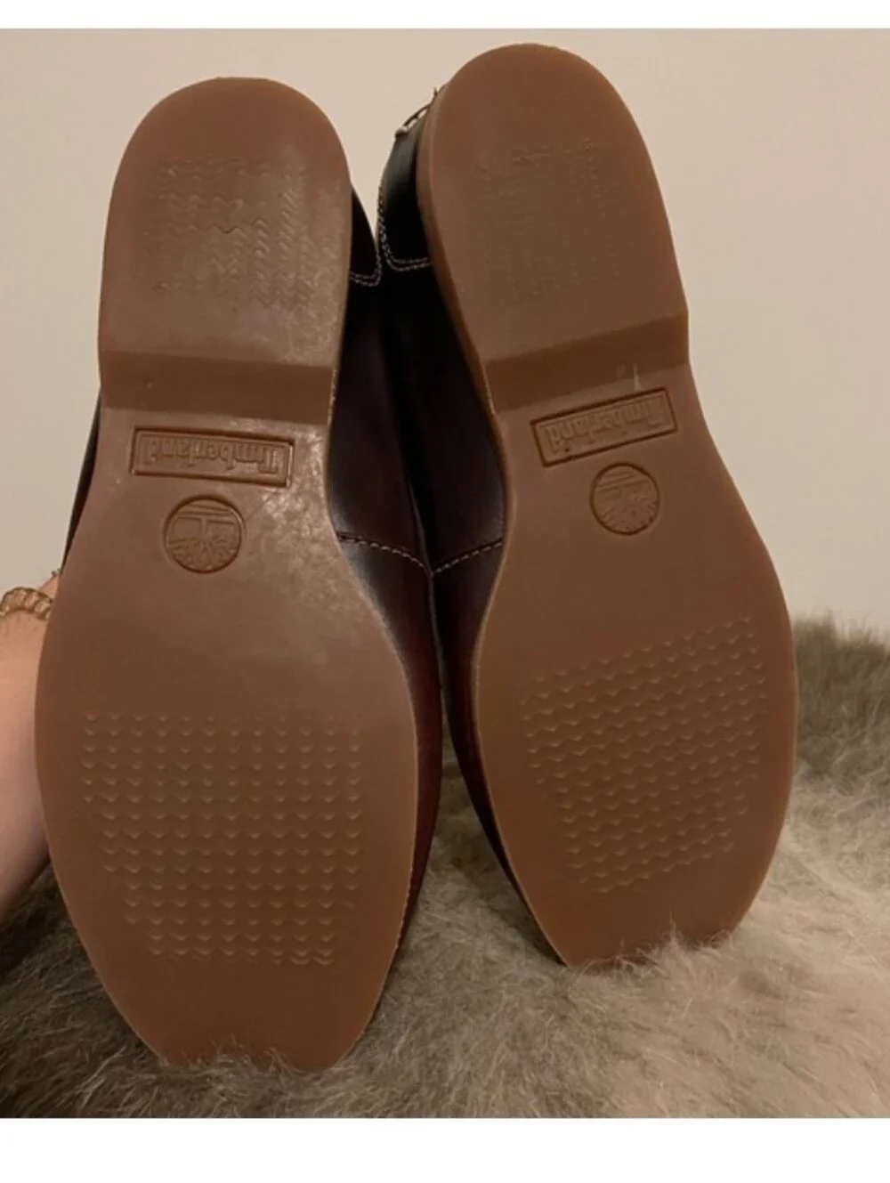 Timberland Brown Leather Boat Shoes